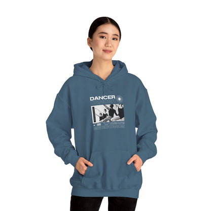 “Dancer” Young Ballet Dancers at the Barre Graphic | Streetwear-Inspired Ballet Hoodie for Dance Enthusiasts - Unisex Heavy Blend™ Hooded Sweatshirt