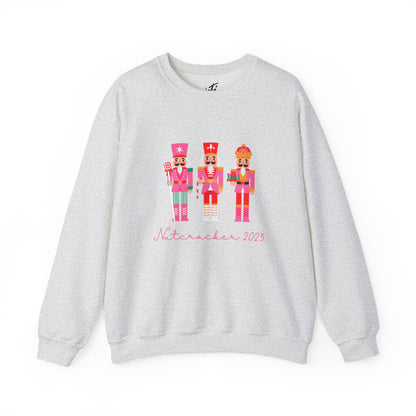 “Nutcracker 2025” ADULT Sweatshirt – Unisex Heavy Blend Crewneck | Ballet Holiday Dance Sweatshirt for Dancers