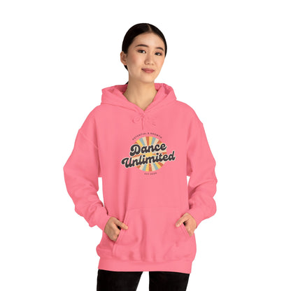 "Dance Unlimited – Potential & Growth" Retro Unisex Hoodie  Dance-Inspired Sweatshirt
