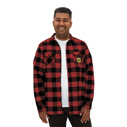 "Full Out" Flannel Shirt – Unisex Streetwear Style Button-Up from the Full Out Premium Collection