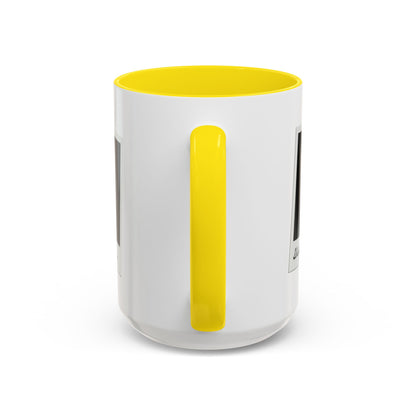 "Shake It Like a..." Accent Coffee Mug – Fun Dance Quote Ceramic Mug for Dancers and Music Lovers