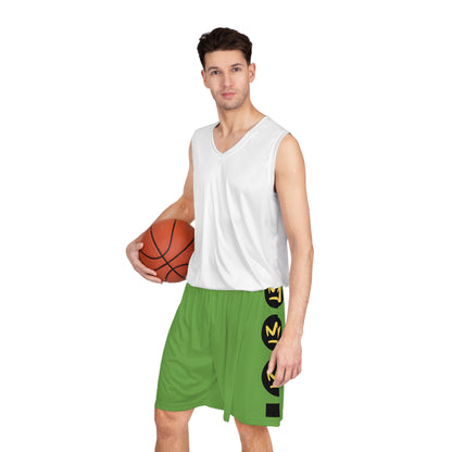 Full Out Premium Collection Basketball Shorts – Vibrant Unisex Dance Shorts with Bold Streetwear Graphics Down the Legs