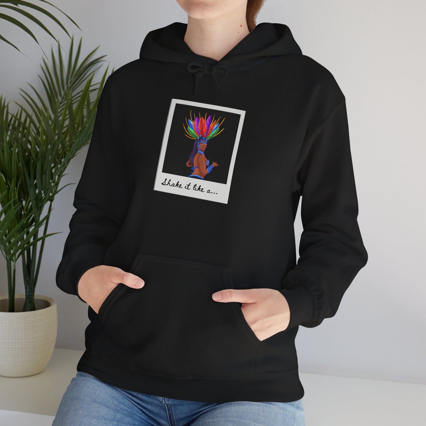 "Shake It Like a... Samba Dancer" Unisex Dance Hoodie – Carnival-Inspired Graphic Sweatshirt