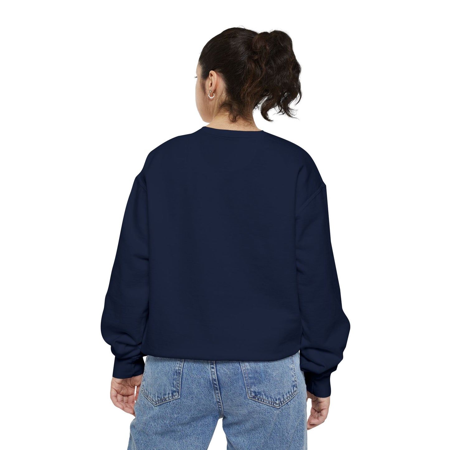 "From the Top and 5 6 7 8" Unisex Lightweight Crewneck Sweatshirt – Retro Dance Graphic Pullover for Dancers & Choreographers