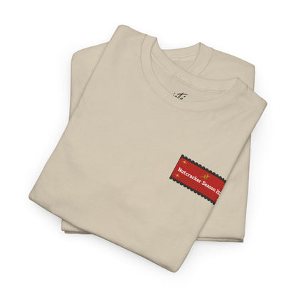 “Let’s Get to Cracking” Back Print ADULT T-shirt + Nutcracker 2025 Front – Unisex Heavy Blend Cotton Tee | Ballet Holiday Dance Tee