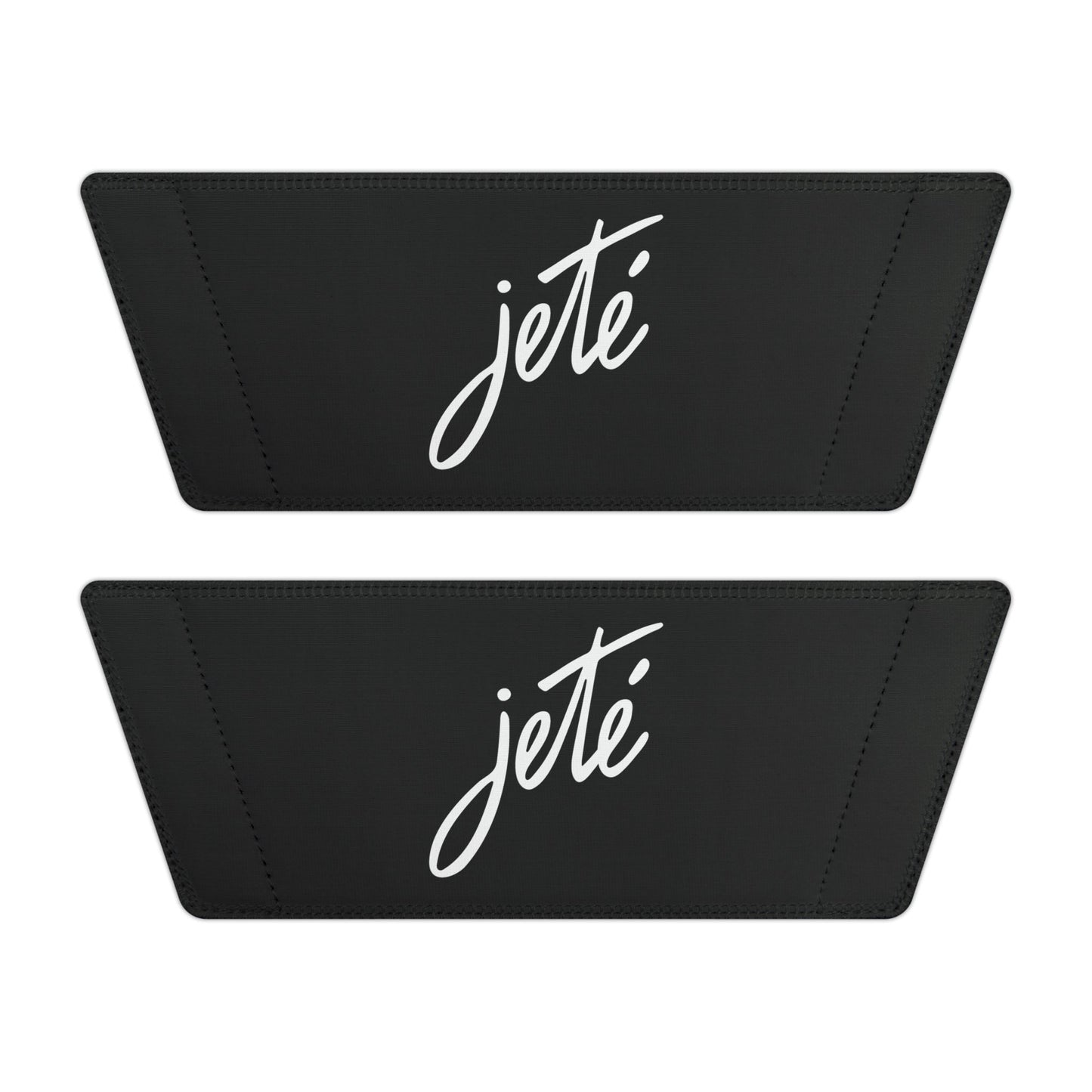 YOUTH SIZES - “Jeté” Official Logo Dance -Inspired Custom Footwear | Youth Sandal Slides with Removable Straps