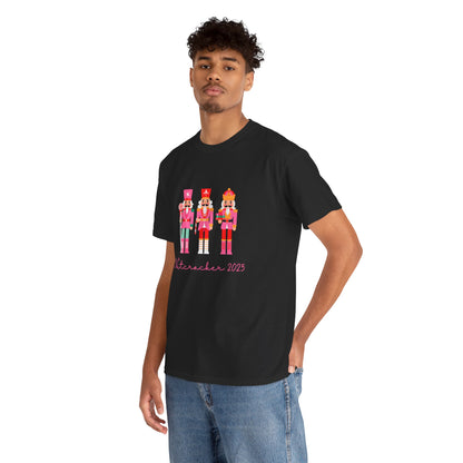“Nutcracker 2025” ADULT Tee – Unisex Heavy Blend Cotton Tee | Ballet Holiday Dance T-Shirt for Dancers