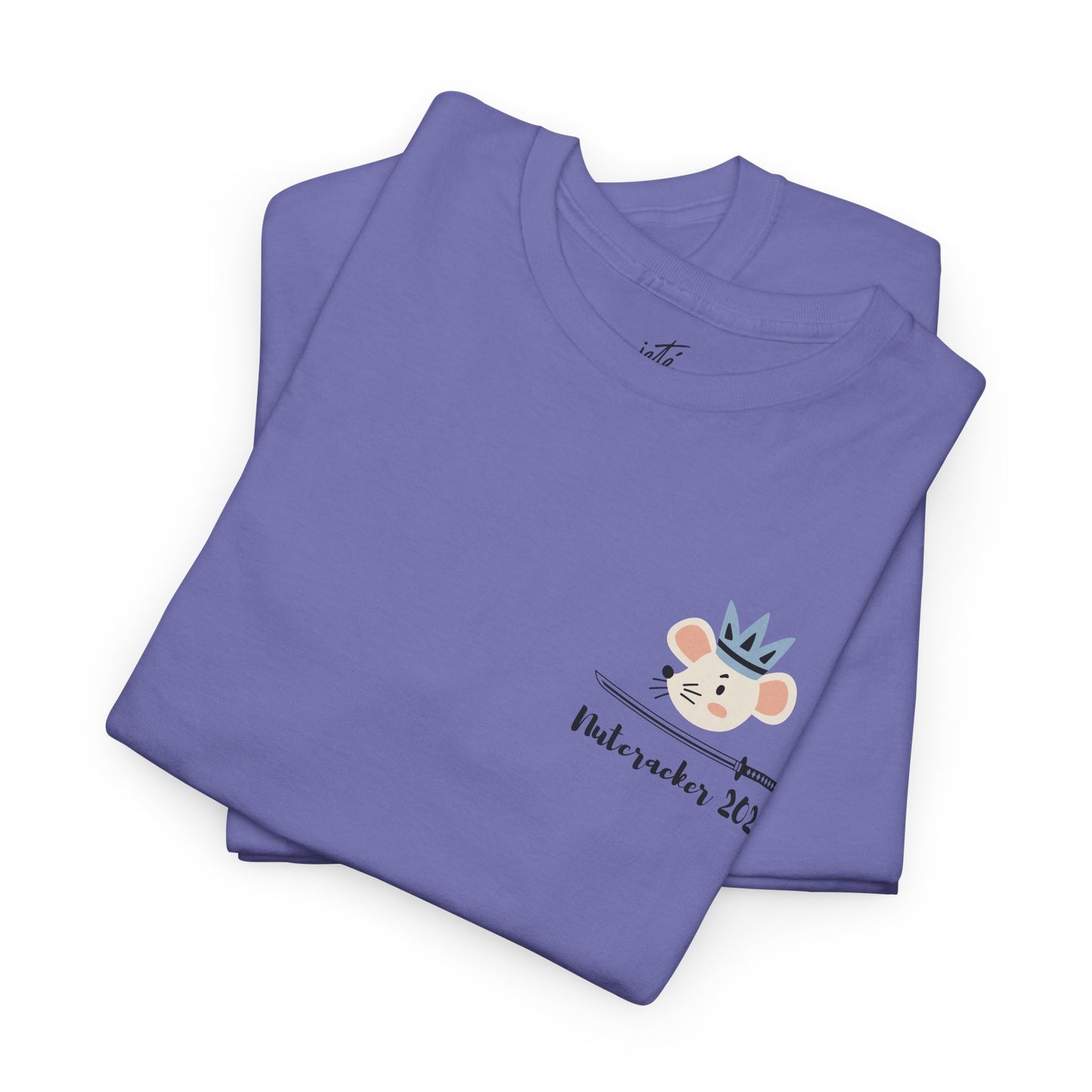 “Mouse King ’Tings” Back Print ADULT T-shirt + “Nutcracker 2025” Front – Unisex Heavy Cotton Tee | Ballet Holiday Dance Apparel