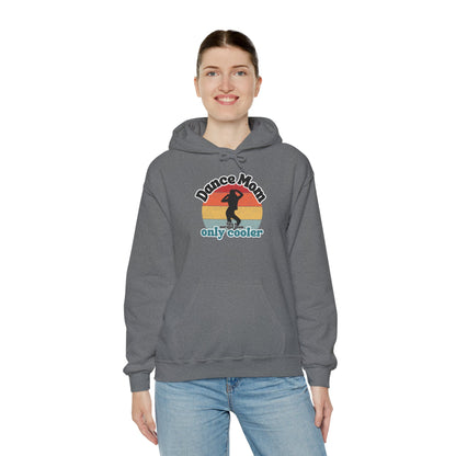 Dance Mom Hoodie – Retro Graphic Unisex Heavy Blend™ Sweatshirt for Proud Dance Moms – Fun Gift for Dance Recitals & Holidays