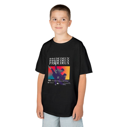 “Pas De Deux” Youth Short Sleeve Ballet Definition Tee – Streetwear-Inspired Dance T-Shirt with Partnering Dancers Graphic