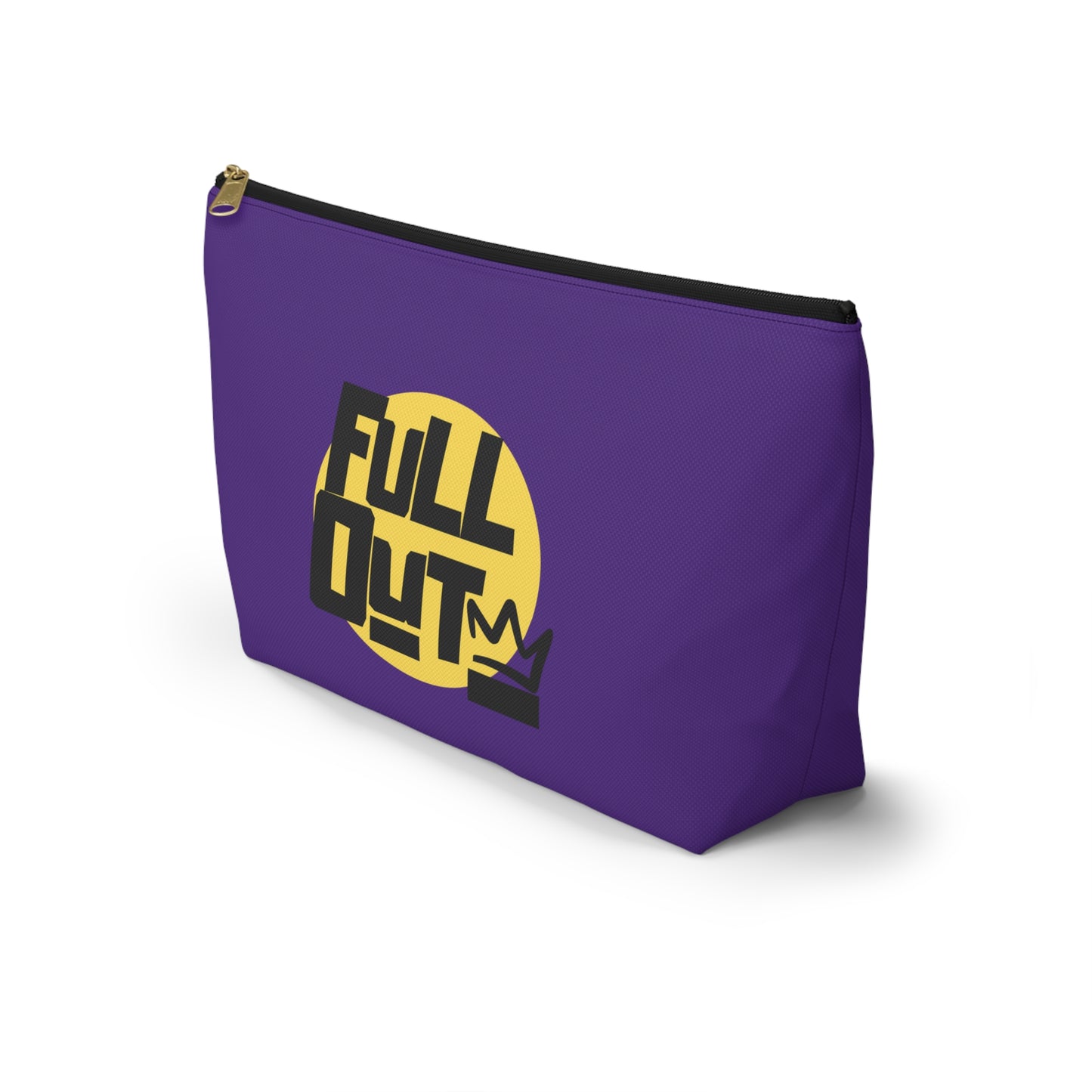 "Full Out" Makeup Bag – Streetwear-Inspired Dance Graphic – Bold Dance-Themed Zipper Pouch for Cosmetics, Accessories & Travel Essentials