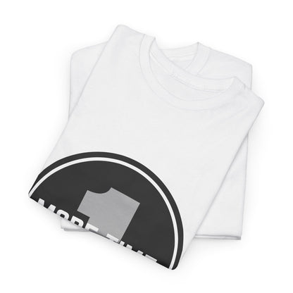"One More Time is a Lie" Unisex Heavy Cotton Tee – Bold Emblem Dance Graphic Shirt for Dancers, Performers & Rehearsal Warriors