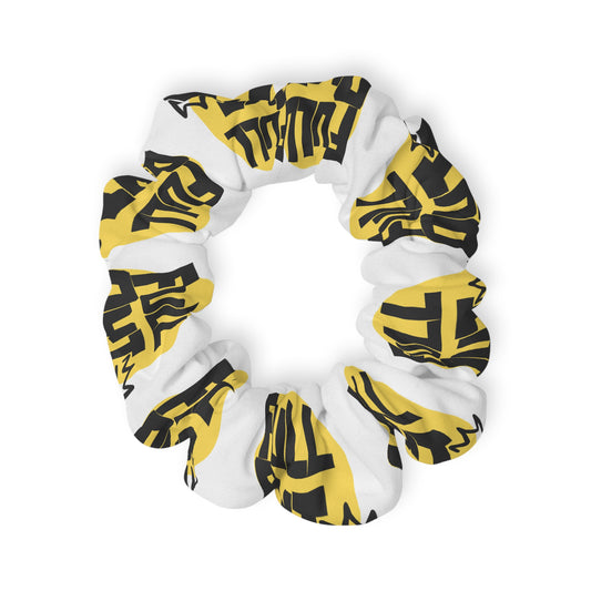 “Full Out” Scrunchie – Bold Streetwear-Inspired Dance Hair Accessory for Performers and Hip-Hop Dancers