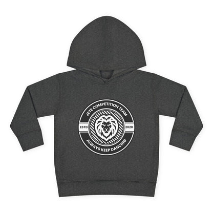 “Jeté Competition Team: Always Keep Dancing” Toddler Pullover Fleece Hoodie – Collegiate Dance Graphic |  Sweatshirt for Kids