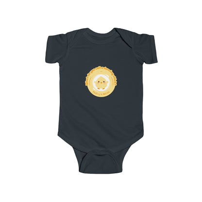 "What do you call a dancing chick? Poultry in Motion" Infant Short Sleeve Bodysuit – Funny Dancing Chick Baby Outfit, Cute Dance-Themed Baby Gift