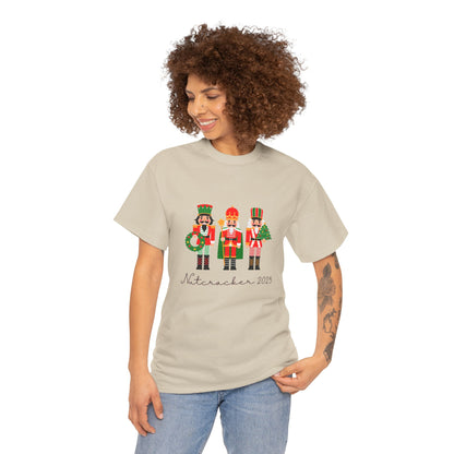 “Nutcracker 2025”  ADULT T-shirt – Unisex Heavy Blend Cotton Tee | Ballet Holiday Dance T-shirt for Dancers