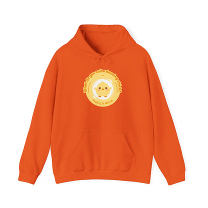 "What do you call a dancing chick? Poultry in Motion" Unisex Dance Hoodie – Funny Dancing Chick Graphic Sweatshirt for Dancers