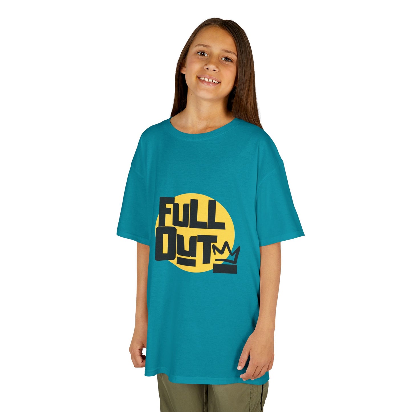 "Full Out" Dance Youth T-Shirt – Bold Streetwear-Inspired Graphic Tee for Dancers