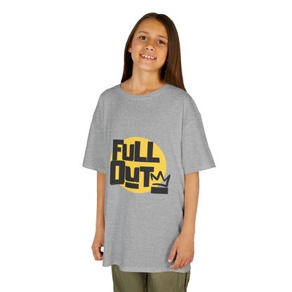 "Full Out" Dance Youth T-Shirt – Bold Streetwear-Inspired Graphic Tee for Dancers