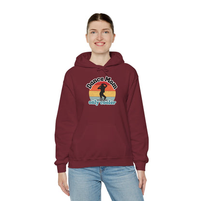 Dance Mom Hoodie – Retro Graphic Unisex Heavy Blend™ Sweatshirt for Proud Dance Moms – Fun Gift for Dance Recitals & Holidays