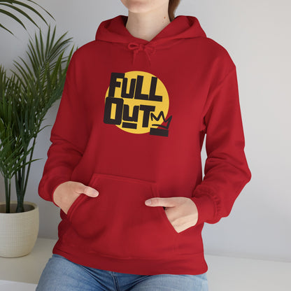 "Full Out" Dance Hoodie – Bold Streetwear-Inspired Unisex Hooded Sweatshirt for Dancers