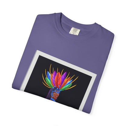 "Shake It Like a Samba Star" Unisex Garment-Dyed Dance T-Shirt – Bold Carnival-Inspired Graphic Tee for Dancers
