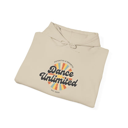"Dance Unlimited – Potential & Growth" Retro Unisex Hoodie  Dance-Inspired Sweatshirt