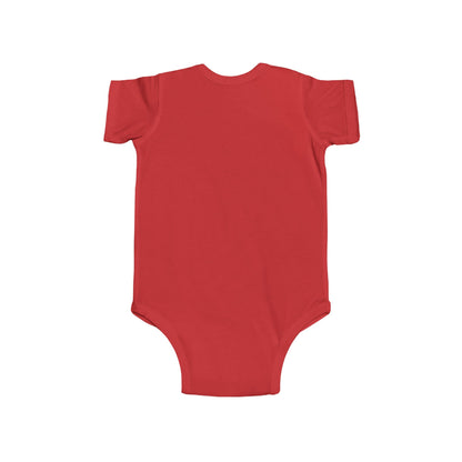 "Jeté Dance Gear" Infant Short Sleeve Bodysuit – Collegiate-Inspired Dance Graphic Baby Outfit for Future Dancers