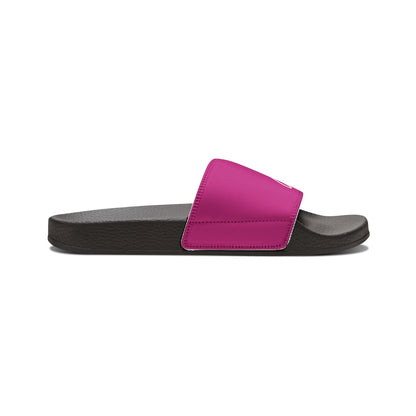 YOUTH SIZES - “Jeté” Official Logo Dance -Inspired Custom Footwear | Youth Sandal Slides with Removable Straps