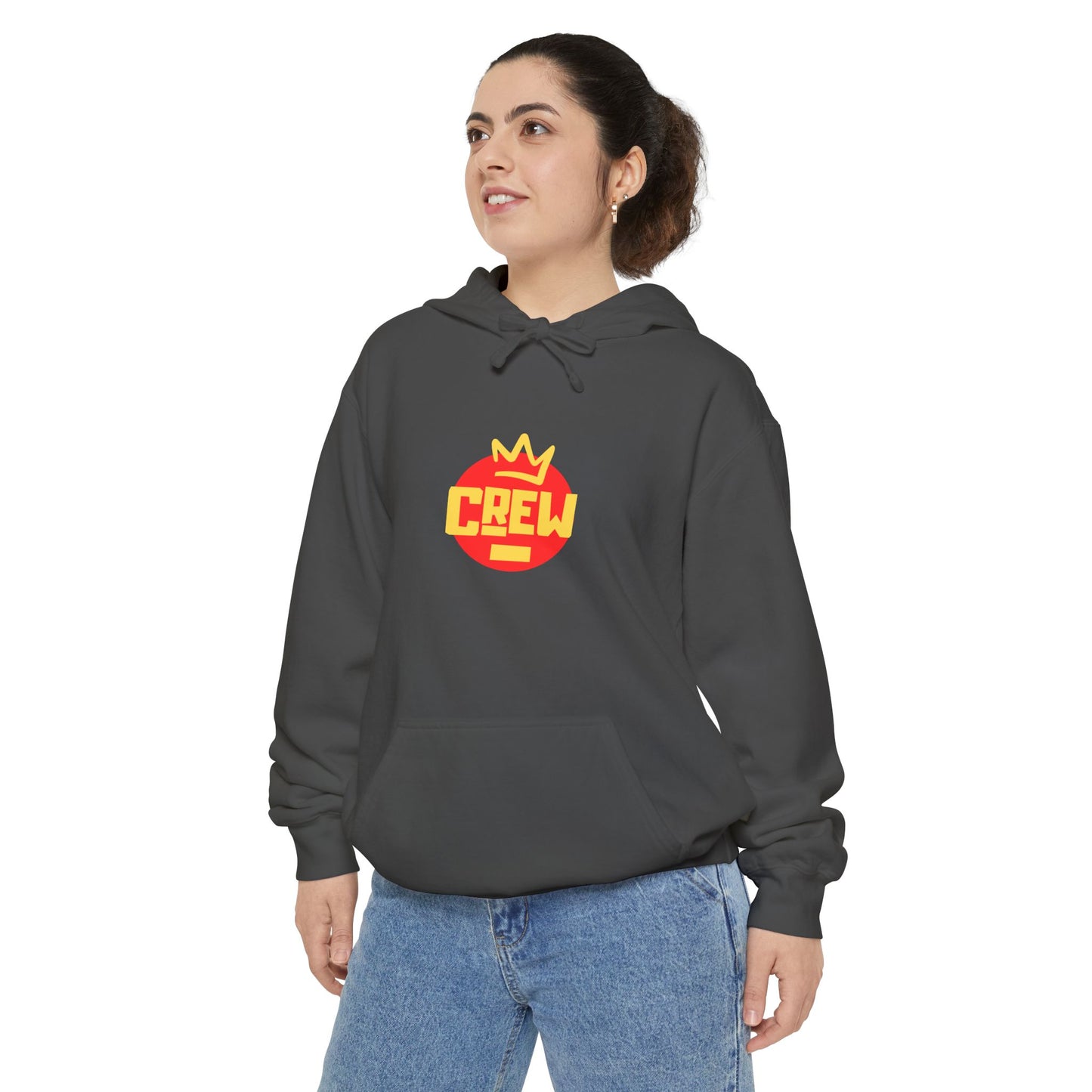 Full Out Premium Collection Dance Hoodie – Unisex Streetwear Crew Pullover with "Full Out" Back Graphic and "Crew" Front Design
