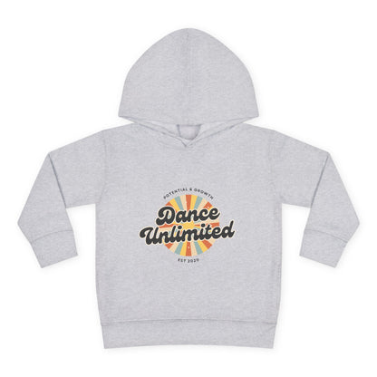 “Dance Unlimited - Potential & Growth” Toddler Fleece Hoodie – Retro Dance Graphic Sweatshirt