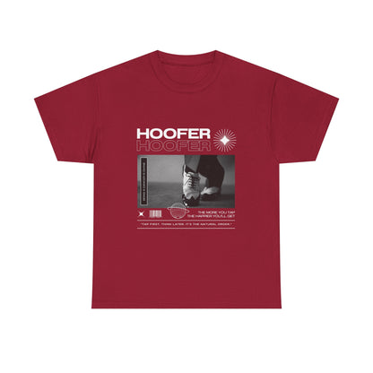 “Hoofer" Tap Dance Unisex Heavy Cotton Tee – Streetwear-Inspired Tap Shoes Graphic T-Shirt for Dancers