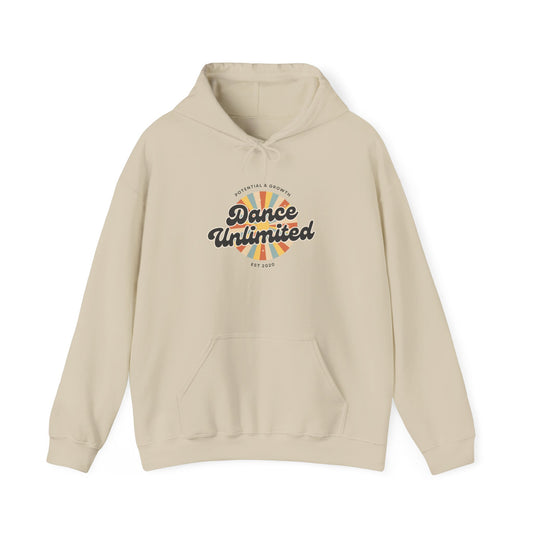"Dance Unlimited – Potential & Growth" Retro Unisex Hoodie  Dance-Inspired Sweatshirt