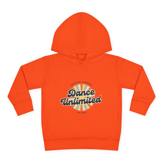 “Dance Unlimited - Potential & Growth” Toddler Fleece Hoodie – Retro Dance Graphic Sweatshirt