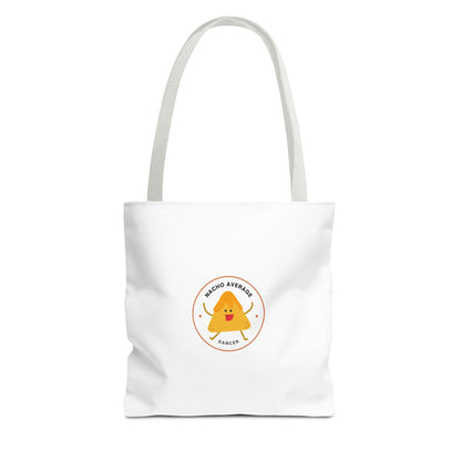 "Nacho Average Dancer" Canvas Tote Bag – Funny Kawaii Dance Tote with Nacho Graphic for Dancers & Dance Moms