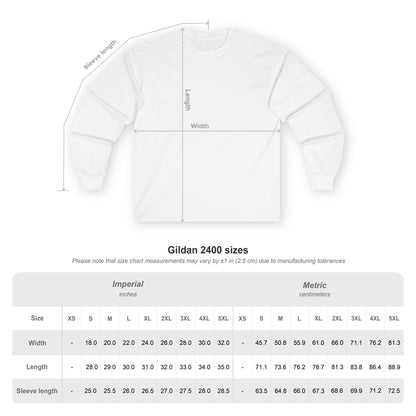 "Dance Has No Age Limits" Unisex Heavy Cotton Long Sleeve T-Shirt – Graphic Tee for Dancers of All Ages