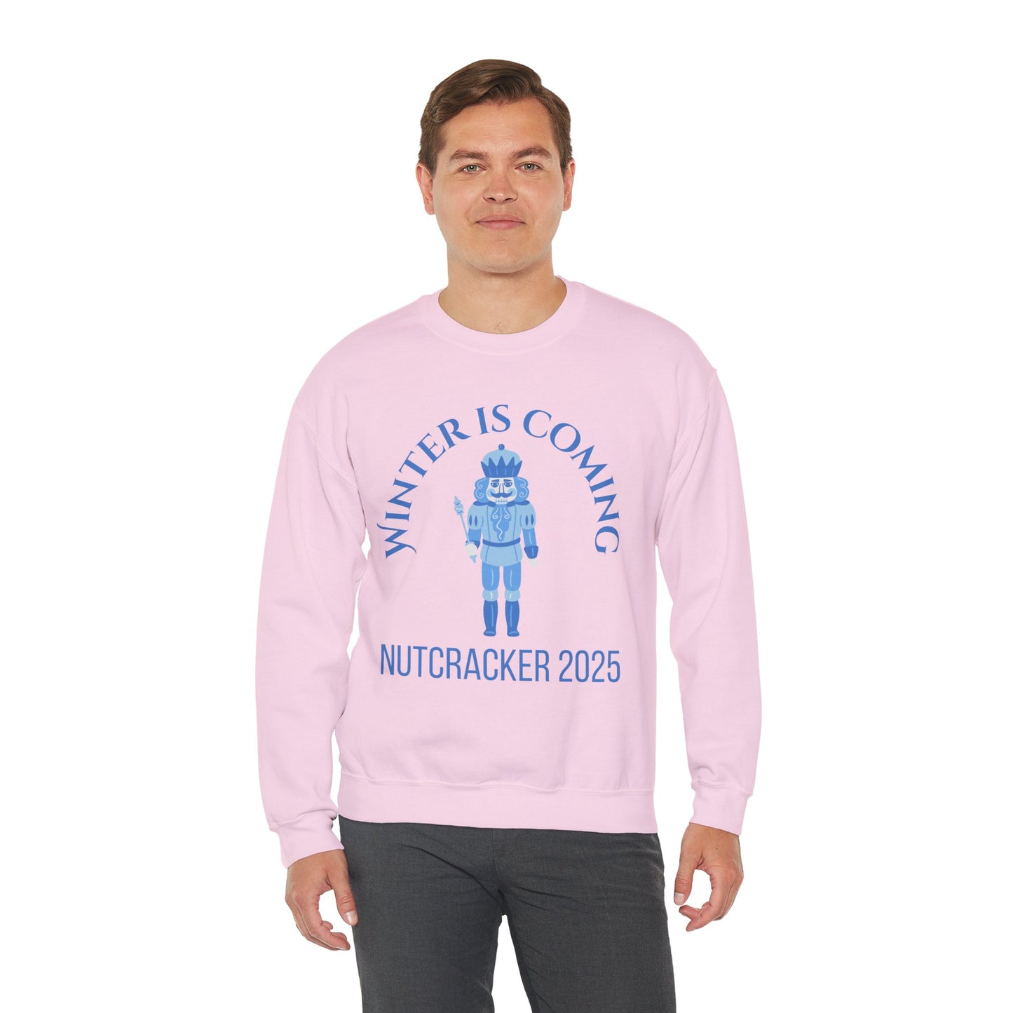 “Winter Is Coming Nutcracker 2025” ADULT Sweatshirt – Unisex Heavy Blend Crewneck | Holiday Dance Sweatshirt for Ballet Dancers