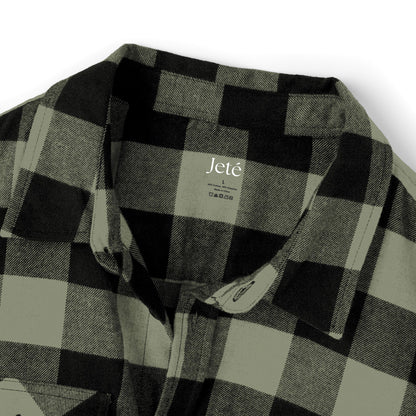 "Full Out" Flannel Shirt – Unisex Streetwear Style Button-Up from the Full Out Premium Collection