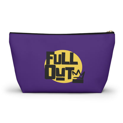 "Full Out" Makeup Bag – Streetwear-Inspired Dance Graphic – Bold Dance-Themed Zipper Pouch for Cosmetics, Accessories & Travel Essentials