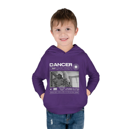 “Tiny Dancer” Toddler Pullover Hoodie – Streetwear-Inspired Ballet Class Graphic Sweatshirt for Kids