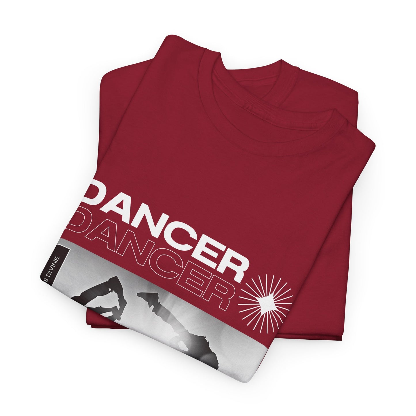 “Dancer” Graphic with Breakdancer Streetwear-Inspired Design | Hip-Hop Dance T-Shirt for Men & Women | Unisex Heavy Cotton Tee