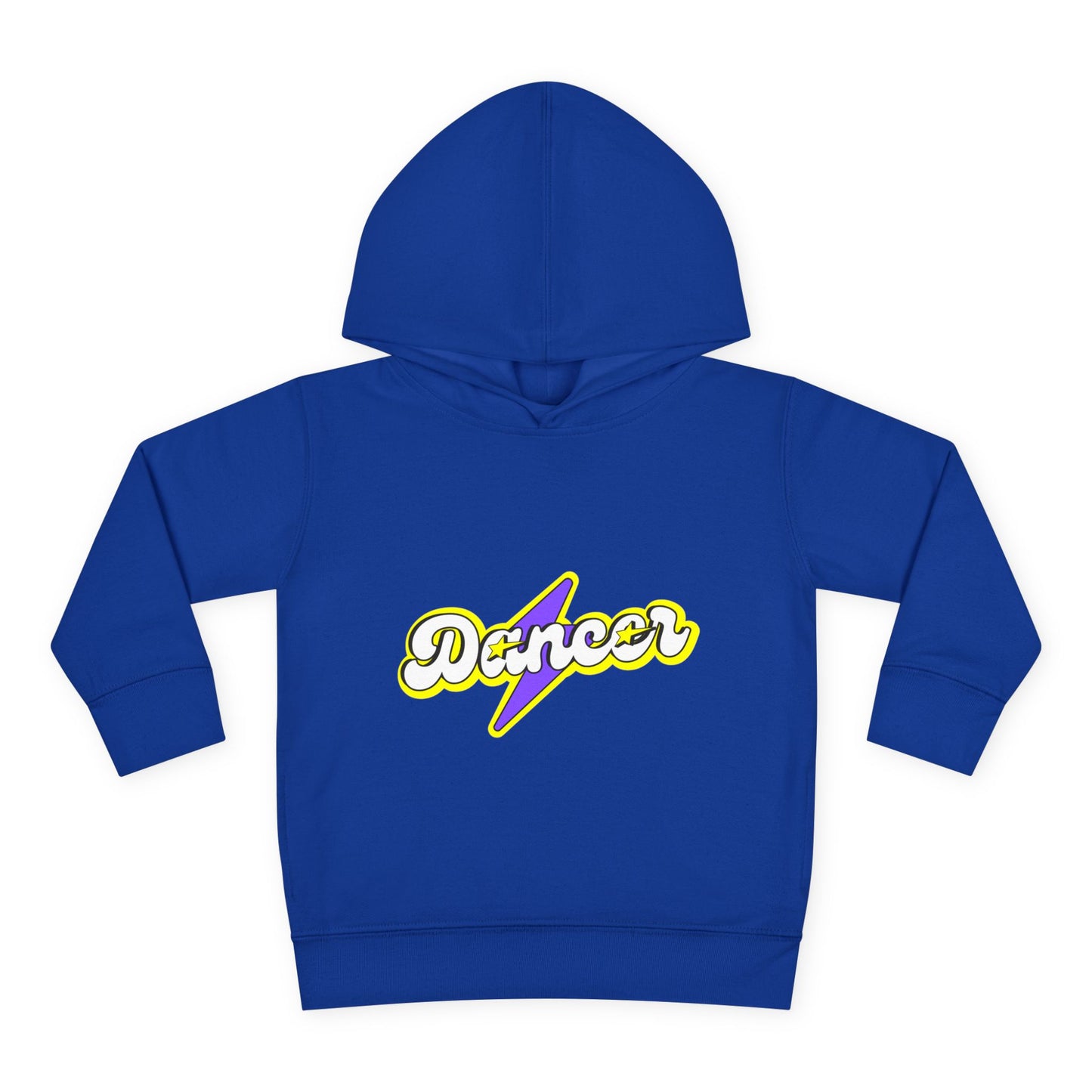 "Dancer" Superhero Toddler Pullover Fleece Hoodie – Cozy Dance-Themed Sweatshirt for Kids