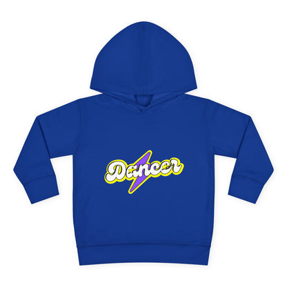 "Dancer" Superhero Toddler Pullover Fleece Hoodie – Cozy Dance-Themed Sweatshirt for Kids