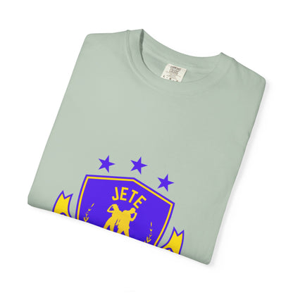 "Jeté Dance Gear" Unisex Garment-Dyed T-Shirt – Collegiate-Style Graphic Tee – Dance Apparel for Dancers & Performers