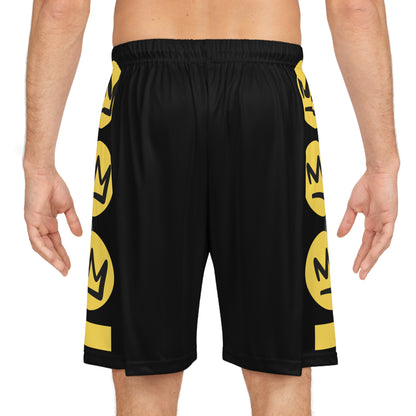 Full Out Premium Collection Basketball Shorts – Vibrant Unisex Dance Shorts with Bold Streetwear Graphics Down the Legs