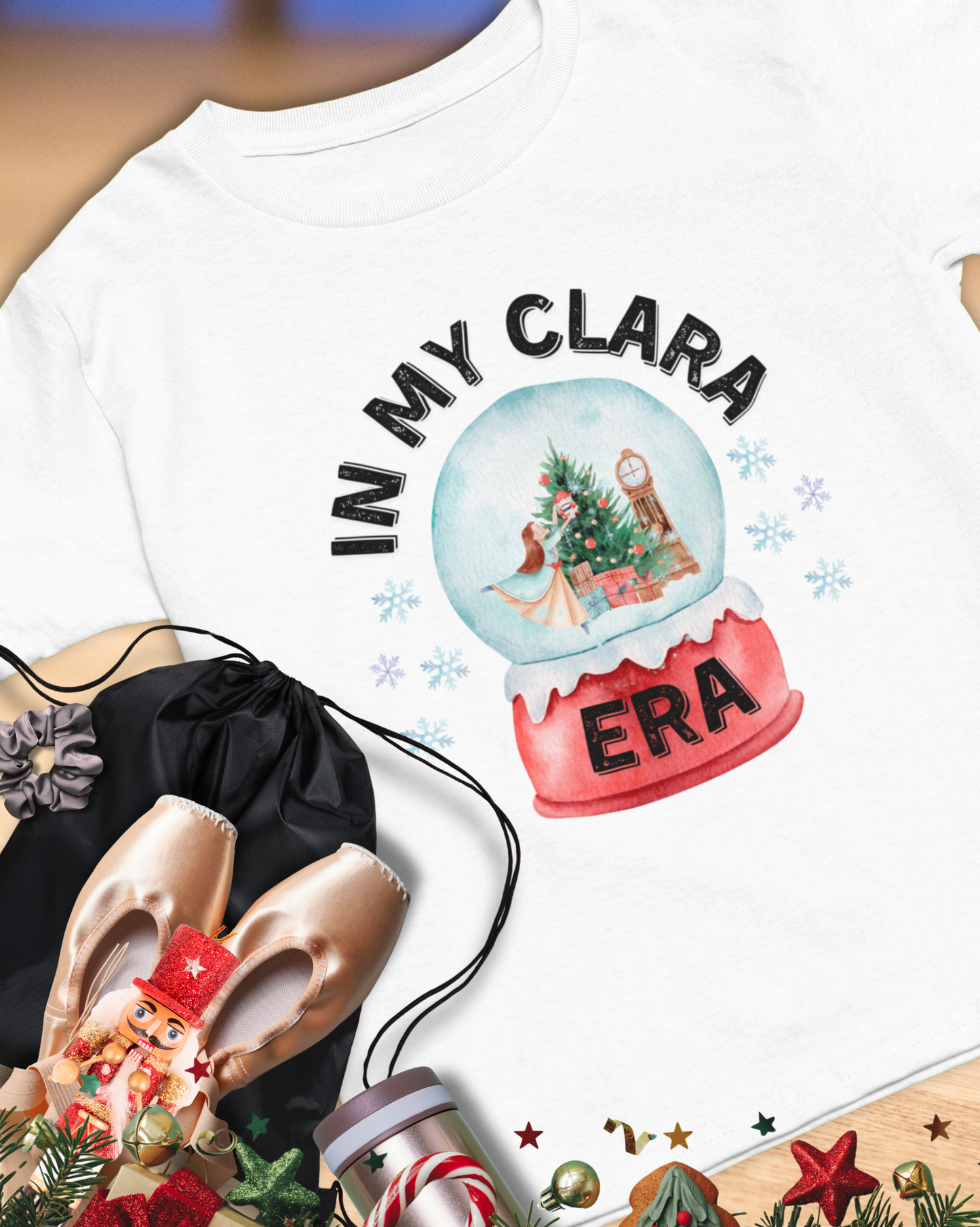 “In My Clara Era” YOUTH T-shirt – Ballet Nutcracker Tee for Kids | Youth Heavy Blend Dance Apparel