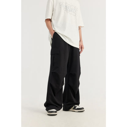 Unisex Wide-Leg Baggy Sweatpants with Jeté Logo – Dance-Inspired Streetwear Lounge Pants